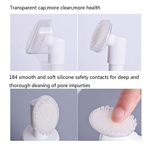 150ml Empty Foaming Cleanser Bottle with Wash Brush