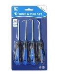 Precision 4-Piece Hook and Pick Tool Set