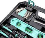 Turquoise 142-Piece Household Tool Kit