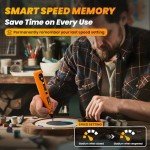 HARDELL Mini Cordless Rotary Tool Kit with 61 Accessories
