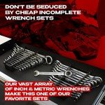 JAEGER 24pc Ratcheting Wrench Set with Organizer