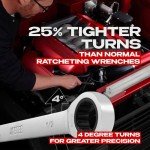 JAEGER 24pc Ratcheting Wrench Set with Organizer