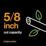 Fiskars Bypass Pruning Shears with Rust-Resistant Blade