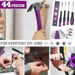 Werktough 44PCS Pink Cordless Screwdriver Tool Kit