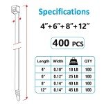 Anoson UV-Resistant Closure Straps Set of 400
