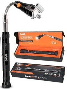 RAK Telescopic Magnetic Pickup Tool with LED Light