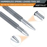 BESTNULE 4-Piece Nail Set with Nail Setter