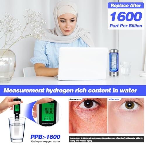 Hydrogen Water Bottle Generator - Portable and Efficient