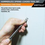 BESTNULE 4-Piece Nail Set with Nail Setter