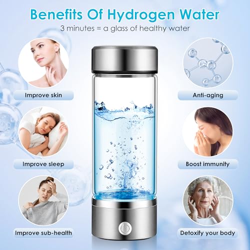 Hydrogen Water Bottle Generator with SPE PEM Technology