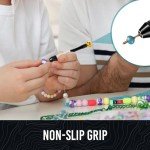 CRAFT911 Pin Vise Hand Drill Manual - Jewelry Drill w/Micro Drill Bits (0.8mm-2.5mm) - Rotary Craft Drill for Jewelry Making, Resin, Wood, Plastic, Miniature, Beads, Clay Etc