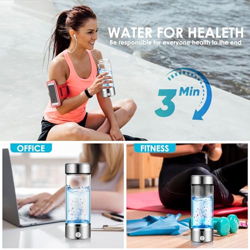 Hydrogen Water Bottle Generator with SPE PEM Technology