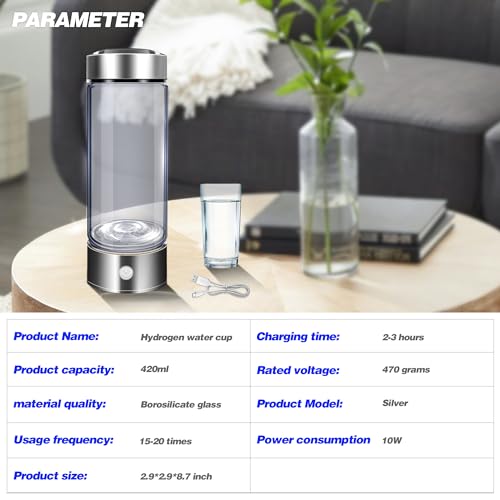 Hydrogen Water Bottle Generator - Portable and Efficient