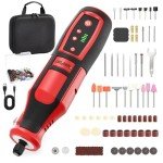DuroFort, Cordless Rotary Tool Kit, 8V Cordless Die Grinder 146pcs Accessories, 32000RPM 5-Speed Multi Power Carving Tools, with 2000 mah Lithium Battery,for Removal,Carving,Grinding,Cutting,Polishing