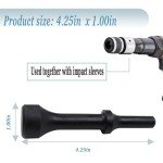 31982 Pneumatic Hammer 4-Inch Smoothing Air Hammer Bits, Impact Tool Air Hammer Attachments Bits fit for Ingersoll Rand Series Air Hammer 1 Pcs