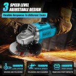 Cordless Angle Grinder for Ma-kita 18V Battery, 11000RPM Brushless Grinder Tool,3 PCS 4-1/2" Blades for Cutting, Griding, Polishing, etc. (Battery NOT Included)