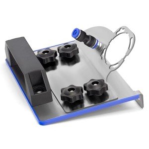 hylissus 45 Degree Tile Chamfering Tool Angle Grinder Tool Stand 45 Degree Cutting Tool Angle Grinder Stand for Tile 45° Chamfer Cutting for 100-Type Angle Grinders