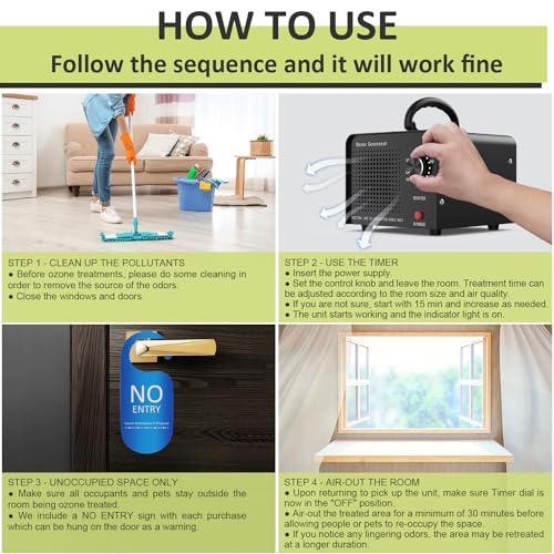 Medvoe 30000mg 0zone Generator - Car/Home/Smoke/Pet Odor