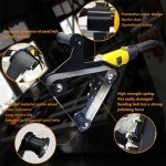 Pipe Tube Polisher Sander,850W Pipe Belt Sander with 6 Variable Speeds,Belt Sander Grinding Machine with Silicon Carbide Sanding Belts,Professional Polishing Tool for Burnishing Finishing Rust Removal