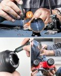 MYMULIKE Precision Screwdriver Set, 68 in 1 Mini Screwdriver 3.7V Power Screwdriver- 64 S2 Magnetic Bits, 5 Torque Settings, 4 LED Lights, Repair Tool for Precision Work Phone Camera Laptop Watch