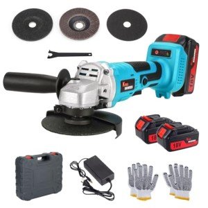 Cordless Angle Grinder Set for Cutting and Grinding18V Electric Cut-off Tool/Grinder Kit