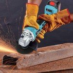 Cordless Angle Grinder Set for Cutting and Grinding18V Electric Cut-off Tool/Grinder Kit