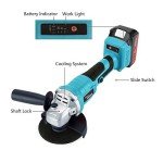 Cordless Angle Grinder Set for Cutting and Grinding18V Electric Cut-off Tool/Grinder Kit