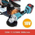 Cordless Angle Grinder Set for Cutting and Grinding18V Electric Cut-off Tool/Grinder Kit