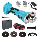 Cordless Angle Grinder Set for Cutting and Grinding18V Electric Cut-off Tool/Grinder Kit