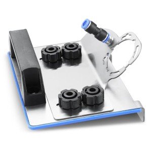 45 Degree Tile Chamfering Tool, Angle Grinder Stand for Tile 45° Chamfer Cutting, 100-Type Universal Angle Grinder Bracket Adjustable Angle Grinding Fixed Holder