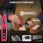 HARDELL Mini Cordless Rotary Tool kit 3.7V, 18000RPM 5 Variable Speeds Rotary Tool with 36pcs Accessories, Rechargeable Battery, for Grinding, Drilling, Cutting, Sanding, Carving, DIY