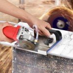 45 Degree Tile Chamfering Tool, Angle Grinder Stand for Tile 45° Chamfer Cutting, 100-Type Universal Angle Grinder Bracket Adjustable Angle Grinding Fixed Holder