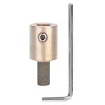 Grinder Bit, Stained Ceramic Glass Abrasive Tool, Grinding Wheel, Glass Grinder Bits for Inland Gryphon Delphiglass Glastar Glass Grinder (MCB34) (MCB14)