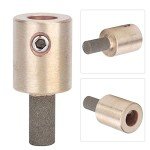 Grinder Bit, Stained Ceramic Glass Abrasive Tool, Grinding Wheel, Glass Grinder Bits for Inland Gryphon Delphiglass Glastar Glass Grinder (MCB34) (MCB14)