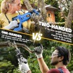 Cordless Reciprocating Saw for DeWalt 20V MAX XR: Brushless Recipro Saw-1 Inch Stroke Length 3200 SPM Variable Speed - Tool-Free Blade Change with 4 Saw Blades for Metal Wood PVC Cutting, No Battery