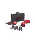 Milwaukee Battery press tool, M12HPT/2.0 Ah TH set