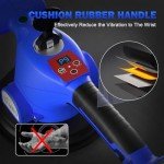 Tile Vibration Tool, Tile Vibration Leveling Machine with Digital Display, Cordless Tile Vibration Machine Installation Tool 550W Tiler Vibrator Tool Nine Speed, Suction Cup for Floor Tile Wall