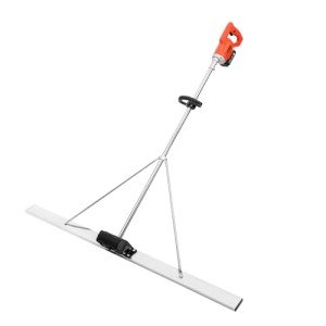 RocoReny Electric Concrete Vibrating Tool with Brushless Motor, Cordless Electric Screed Cement Finishing Vibrating Machine with 59in Board, 3000-6000RPM