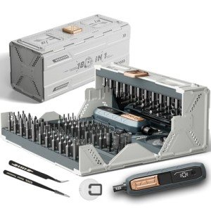 ZNikoyidy 180 in 1 Manual Precision Screwdriver Set, Professional Computer Screwdriver Kit, Magnetic Repair Tool Kit with Home Drill Bits for iPhone Computer Laptop ablet Watch Xbox Game Console