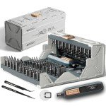 ZNikoyidy 180 in 1 Manual Precision Screwdriver Set, Professional Computer Screwdriver Kit, Magnetic Repair Tool Kit with Home Drill Bits for iPhone Computer Laptop ablet Watch Xbox Game Console