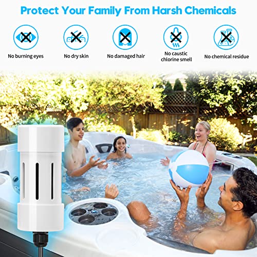 Briidea USA Titanium Salt Chlorine Generator for Hot Tubs