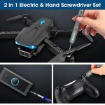 MXMZHXU Electric Precision Screwdriver, 144 in 1 Small Precision Screwdriver with 120 Bits, 5 Torque Hand Repair Tool Kit Mini Electric Screwdriver for PC, Computer, Laptop, Phone, RC Drone