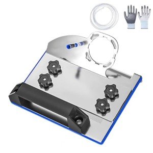 45 Degree Cutting Ceramic Stone Chamfering Tool,Angle Grinder Stand for Tile 45° Chamfer Cutting,Angle Grinder Stand Grinder Holder,Angle Grinder Tile Chamfer Stand for 100-Type Angle Grinders.