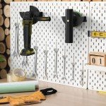 8 Pack Angle Grinder Holder, Angle Grinder Rack Bracket, Polisher Holder Wall Mount For 5 Inch Angle Grinder, Angle Grinder Stand Tool Wall Mount Bracket, Angle Grinder Storage Rack, Black