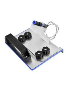 Angle Grinder Stand for Tile 45° Chamfer Cutting Angle Grinder Stand Grinder Holder Tile Cutter Tool 45 Degree Ceramic Tile Chamfer Cutting Bracket for 100-Type Angle Grinders(COLOR:As shown)