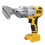 Daspom Cordless Sheet Metal Shear Compatible with Dewalt 20V Battery, Brushless Electric Scissors 133 Ft-Lbs Torque, 360 Degree Pivoting Head, Cutting Thickness 18GA Metal/Iron, Bare Tool Only