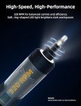 Electric Screwdriver, 3.7V Cordless Screwdriver, Max 8N.m Torque, 12 S2 Steel Bits, 2000mAh Battery, USB-C Charging, 1/4" Hex, 3 Adjustable Torque Settings, Idea Tool for Furniture/Desktop Computer