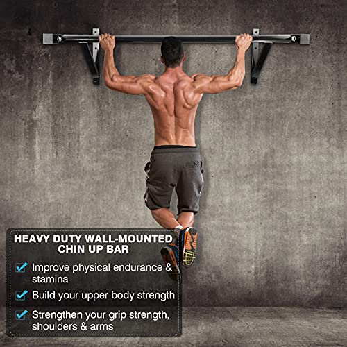 IRONWALLS Pull Up Bar, 500lbs Capacity, Heavy Duty