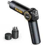 Fanttik Fold S1 APEX 3.7V Cordless Screwdriver, Electric Screwdriver, Screen Interaction, Pivot Handle, High/Low RPM Options, Max 7N.m, 6 Bits, 1/4''Hex, Ideas DIY Tool - Basic Edition
