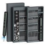 Mini Electric Screwdriver Set, 68 in 1 Electric Precision Screwdriver Set with 64 Magnetic Bits, Small Electric Repair Tool Kit for Electronics, Computer, Laptops, Phone, PC, Game Console